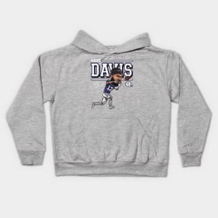 Gabriel Davis Buffalo Cartoon Kids Hoodie